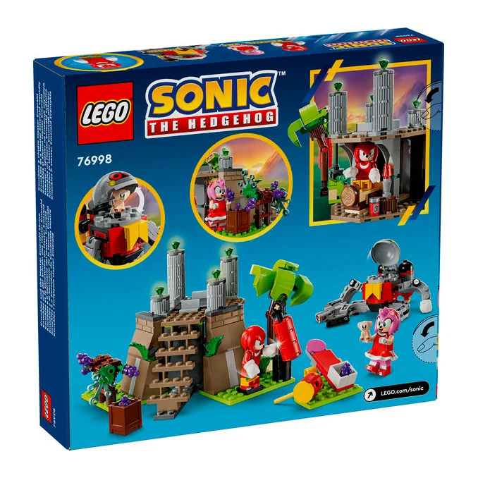 LEGO® SONIC Knuckles og Master Emerald-templet