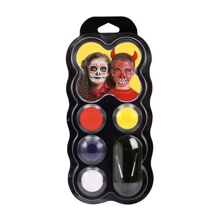 Grim Tout palette med ansigtsmaling, 4 farver - Catrina