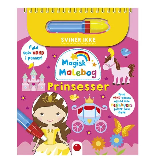 Magisk malebog: Prinsesser