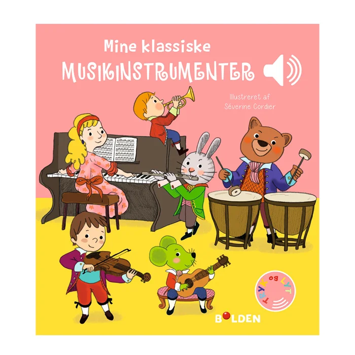 Mine klassiske musikinstrumenter - med musik