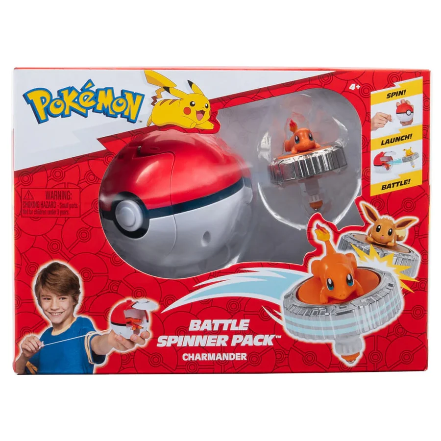 Pokemon battle spinner, Charmander