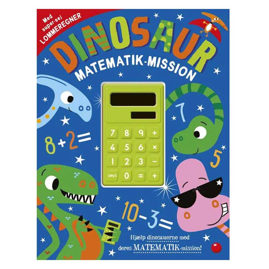 Dinosaur matematik-mission – med lommeregner