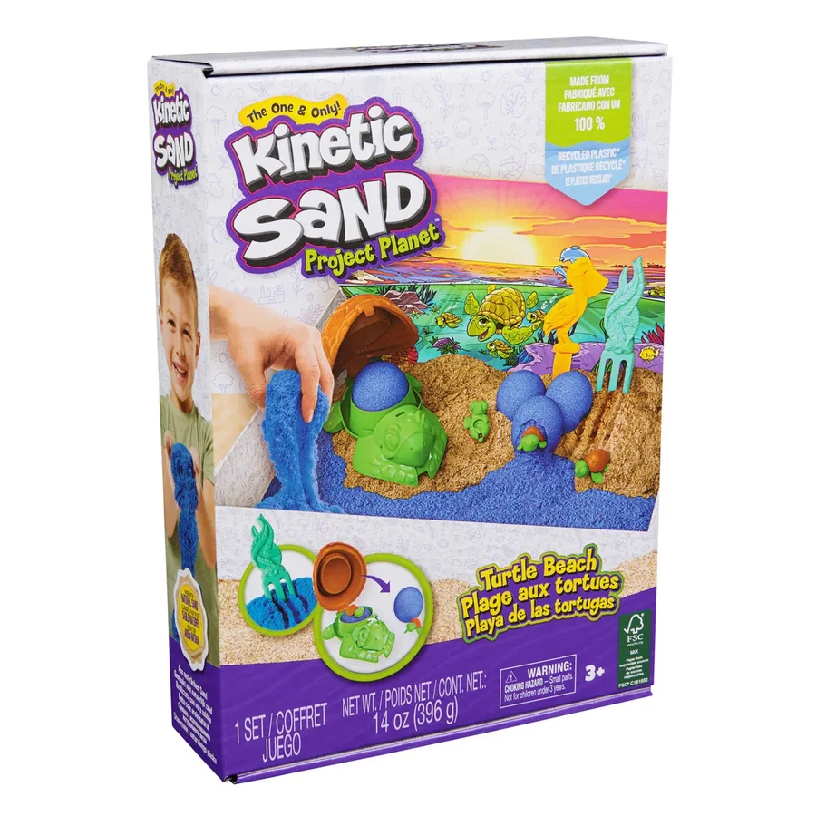 Kinetic Sand, strandskildpadde-sæt