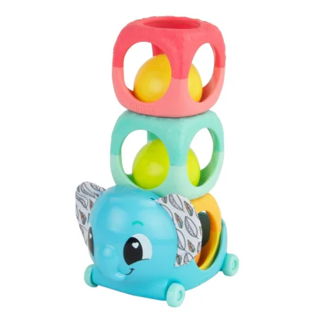 Lamaze stabel- og rulleelefant