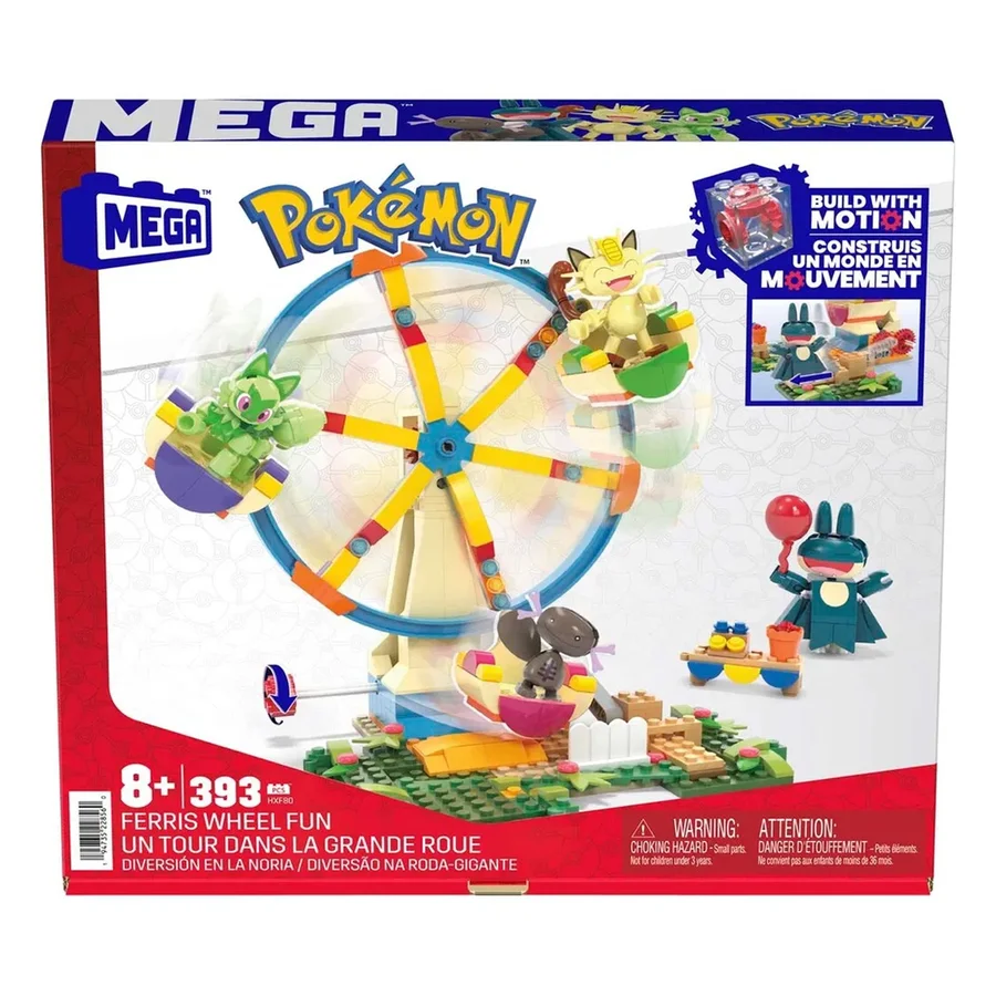 MEGA Pokemon Ferris Wheel fun