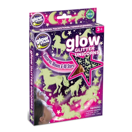 Brainstorm Glow, glitter enhjørninge