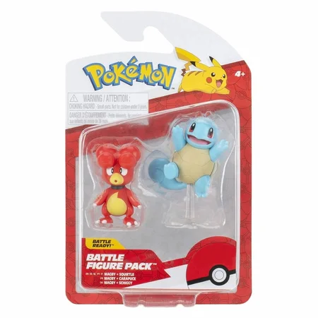 Pokemon battle figurer, Magby og Squirtle