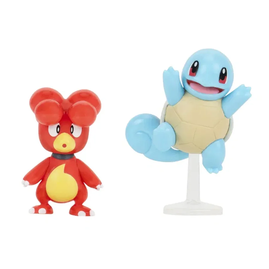 Pokemon battle figurer, Magby og Squirtle