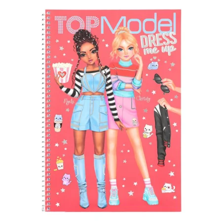 TOPModel Dress me Up sticker-bog