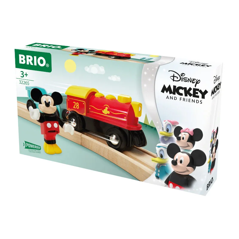 Brio tog m.Mickey Mouse