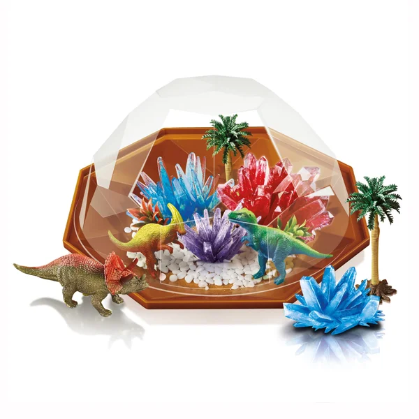 4M KidzLabs eksperiment legetøj, Dinosaur Crystal Terrarium