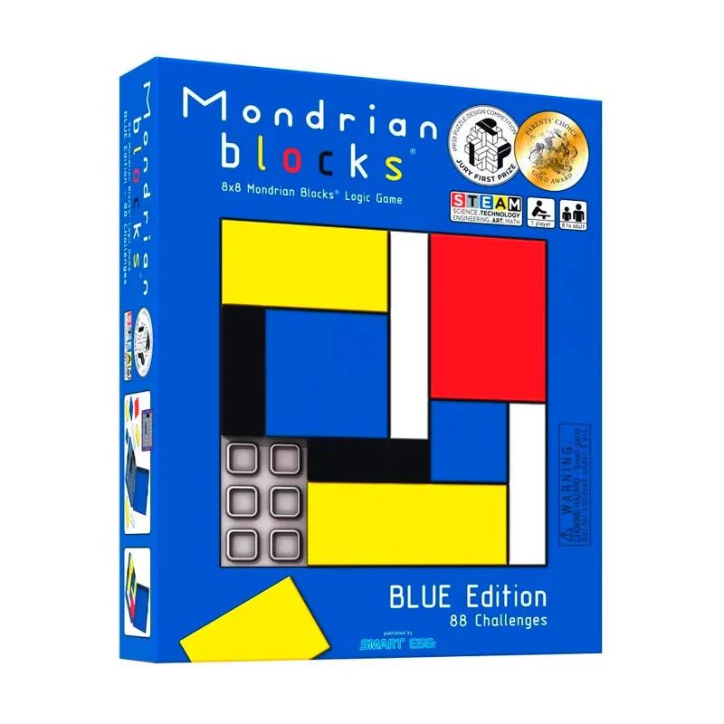 Mondrian Blocks, blå