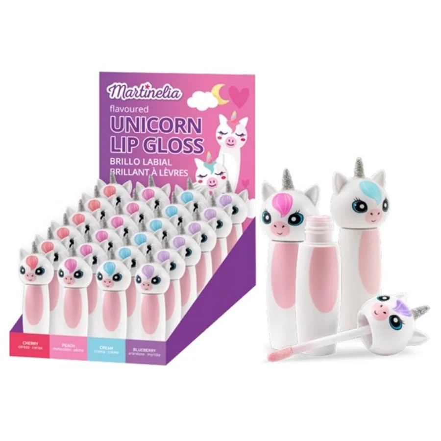 Martinelia unicorn lipgloss, asst