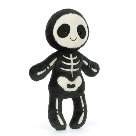 Jellycat skeletbamse Bob, 33 cm