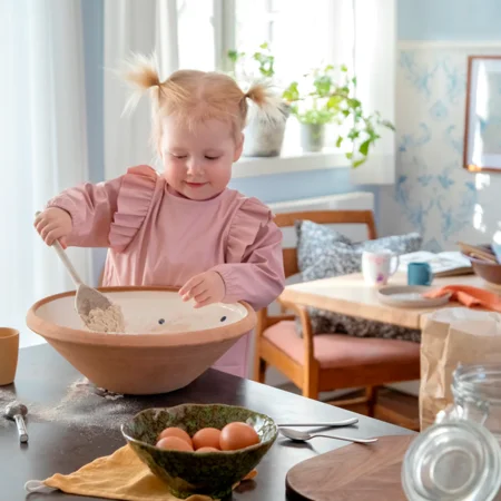 Sebra hagesmæk med ærmer, blossom pink