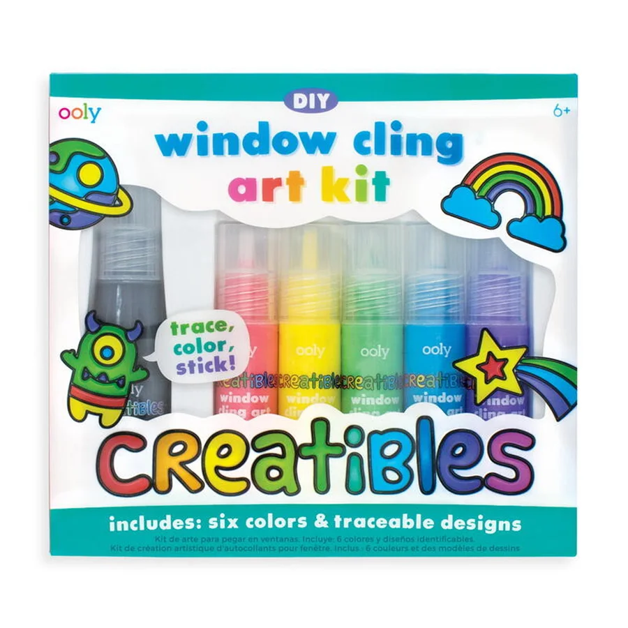 Creatibles DIY window cling art kit