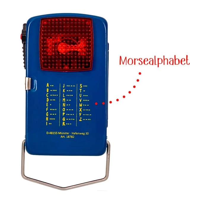 Spiegelburg morsekodelys