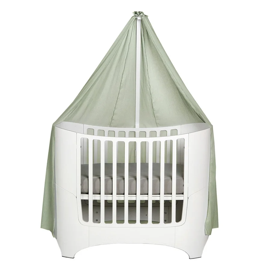 Leander Classic himmel til babyseng, sage green