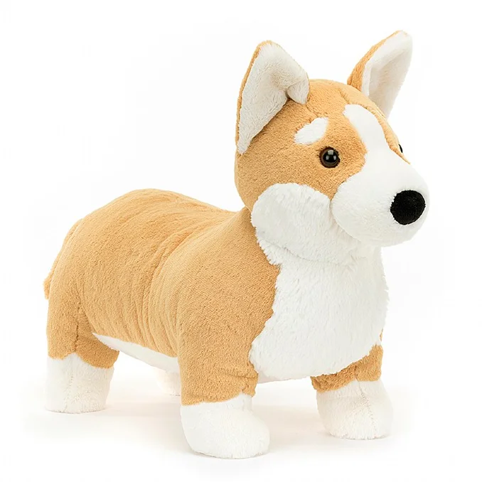 Jellycat DOGS - Betty Corgi stor, 34 cm