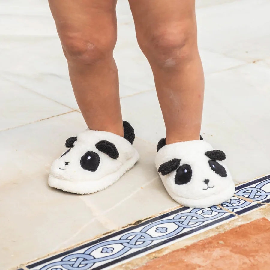 That's Mine Miles slippers, panda