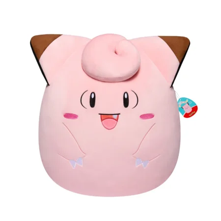 Squishmallows pokemon Clefairy bamse bamse, 25 cm