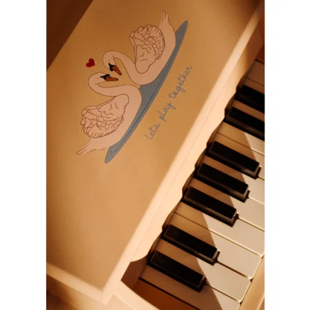 Konges Sløjd piano, swan