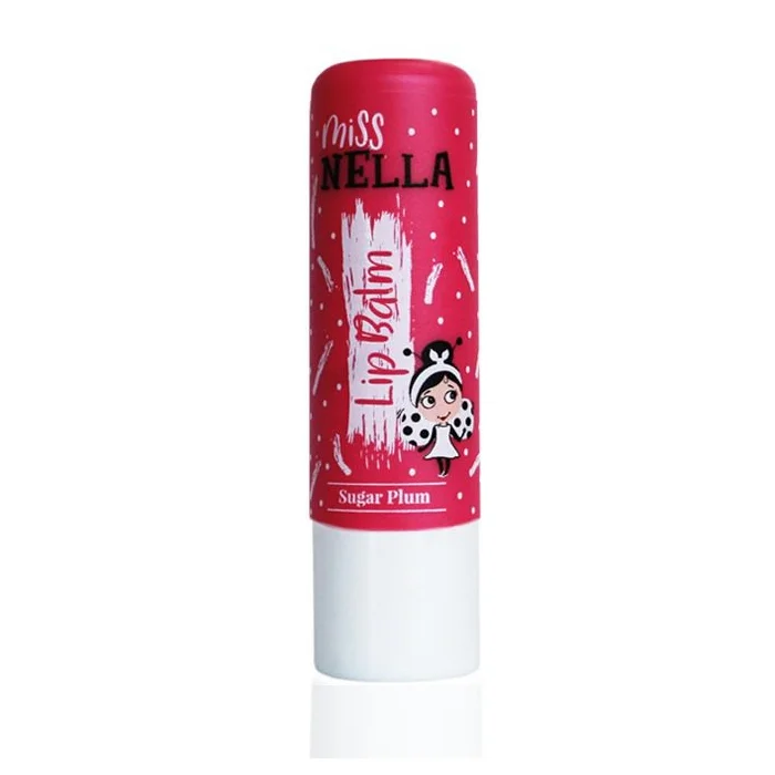 Miss Nella lip balm, Sugar Plum (pink)