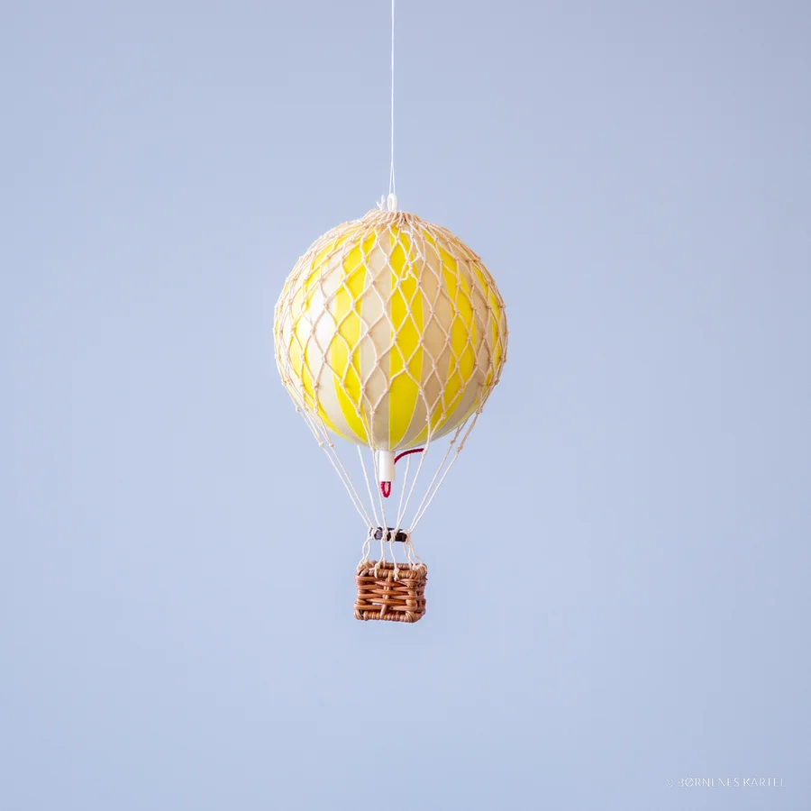 Authentic Models luftballon 8,5 cm - gul