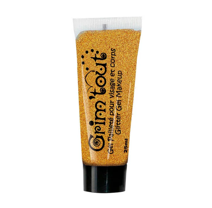 Grim Tout Glitter gel 25 ml, guld