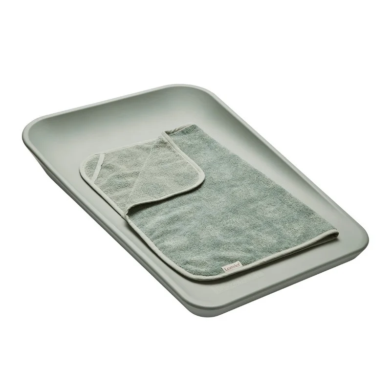 Leander Topper til puslepude Organic, Sage Green