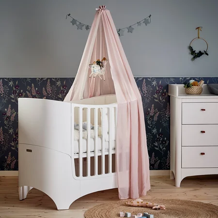 Leander Classic himmel til babyseng, Dusty Rose