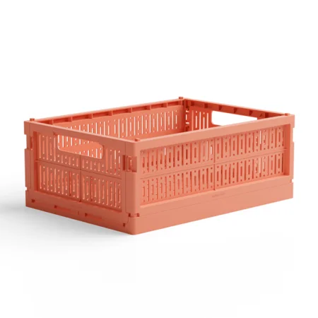 Made Crate foldekasse midi, peachy