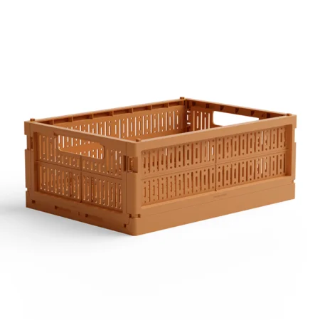 Made Crate foldekasse midi, toffee