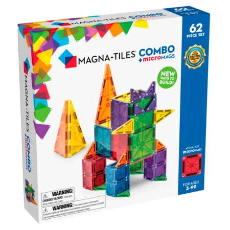 Magna-Tiles microMAGS Kombi 62 stk