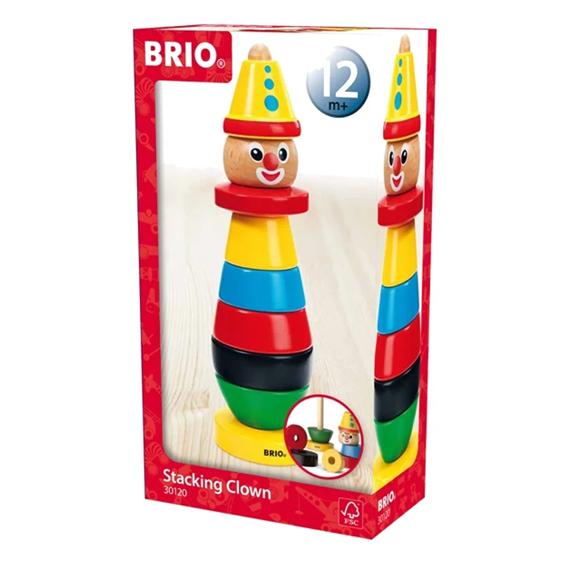 BRIO stabelklovn 