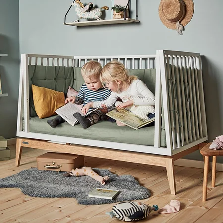 Leander sofasæt til Linea og Luna babyseng, Sage green