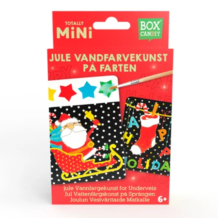 Box Candiy jule vandfarvekunst