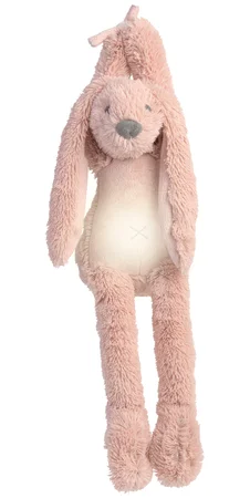 Happy Horse kaninen Richie bamse med natlys og beroligende lyde, old pink - 34 cm