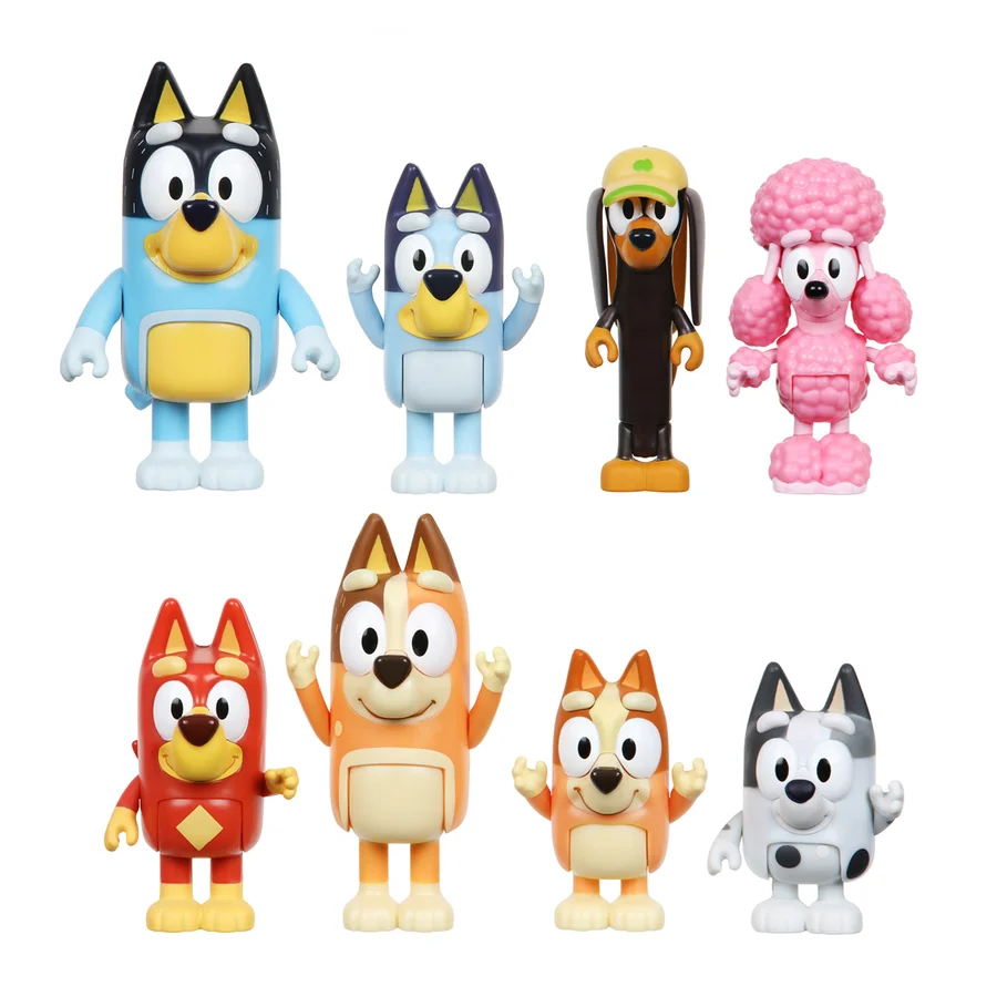 Bluey multipack 8 figurer