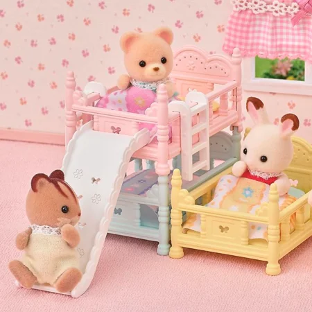 Sylvanian Families Trillinge køjeseng