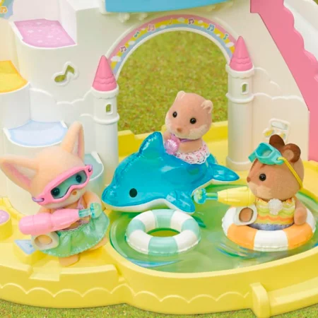 Sylvanian Families Børnehave venner - Pool Fun trio