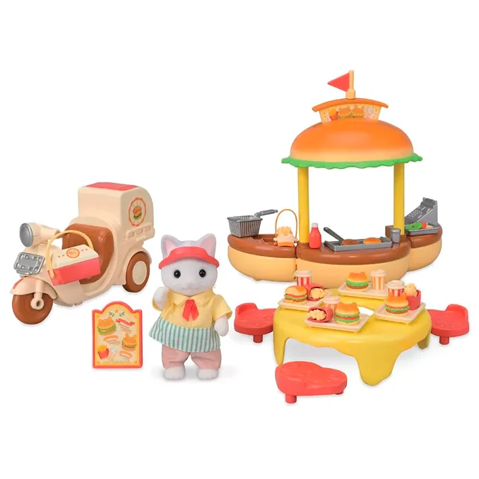 Sylvanian Families Hamburger bar