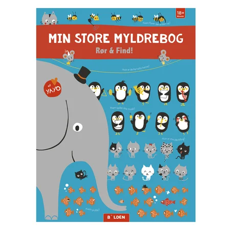 Min store myldrebog - Rør & find!