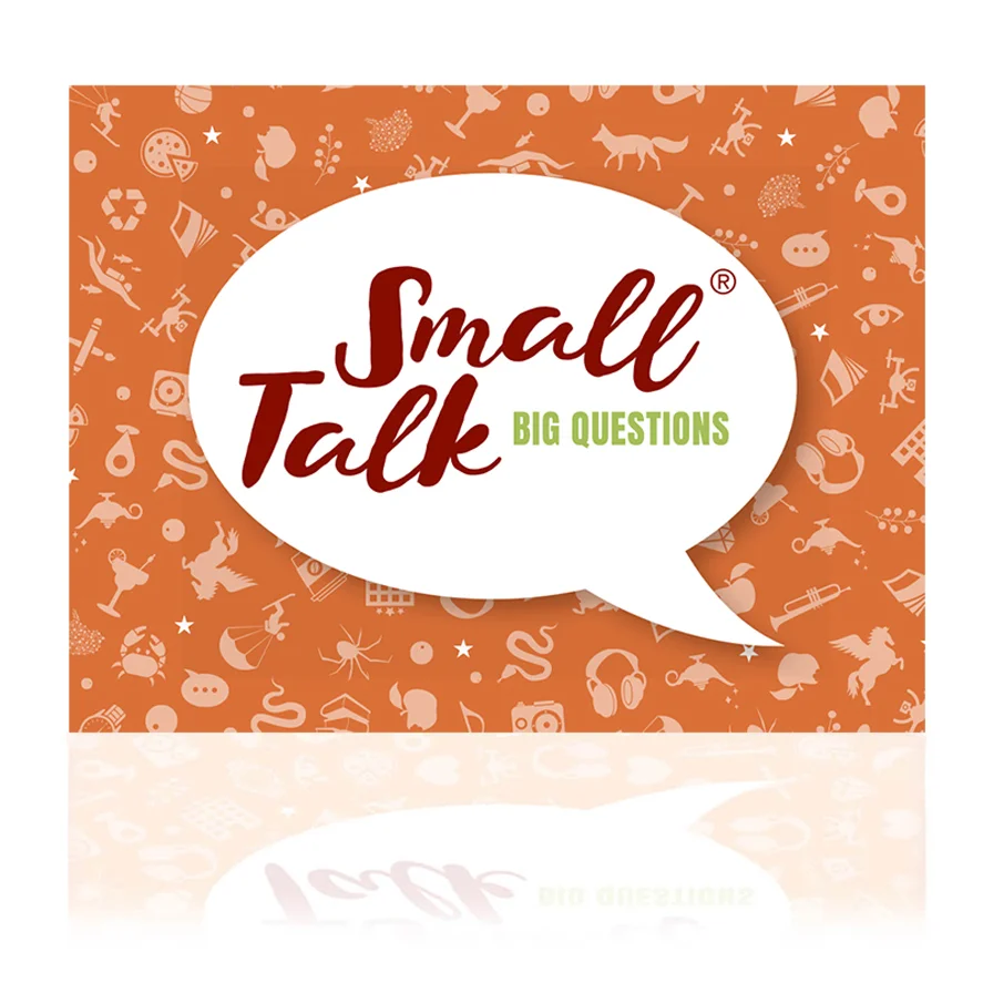 Small Talk  Big Questions, orange