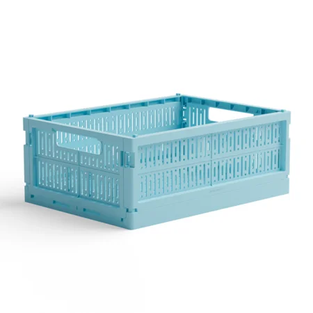 Made Crate foldekasse midi, crystal blue