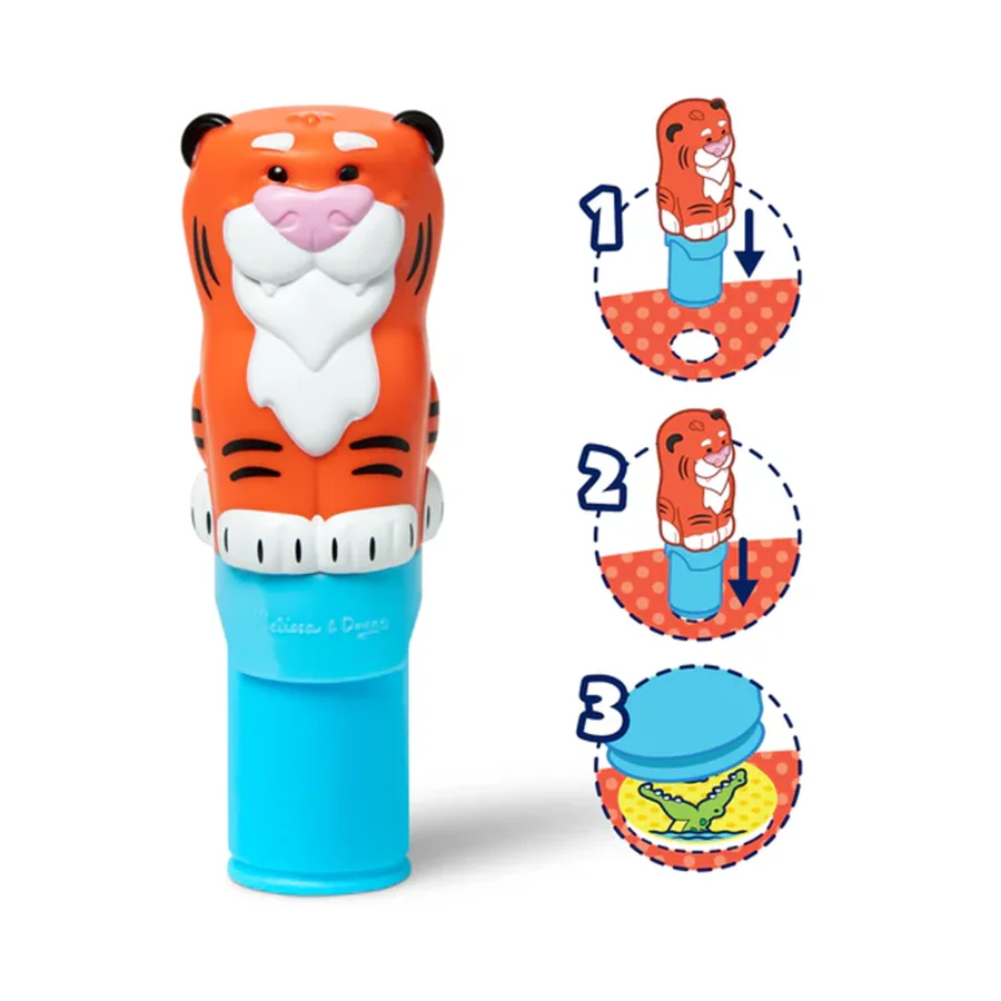 Melissa & Doug Sticker WOW, Aktivitetssæt, tiger