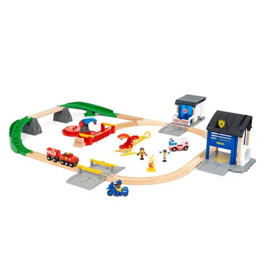 BRIO Rescue team, Togsæt