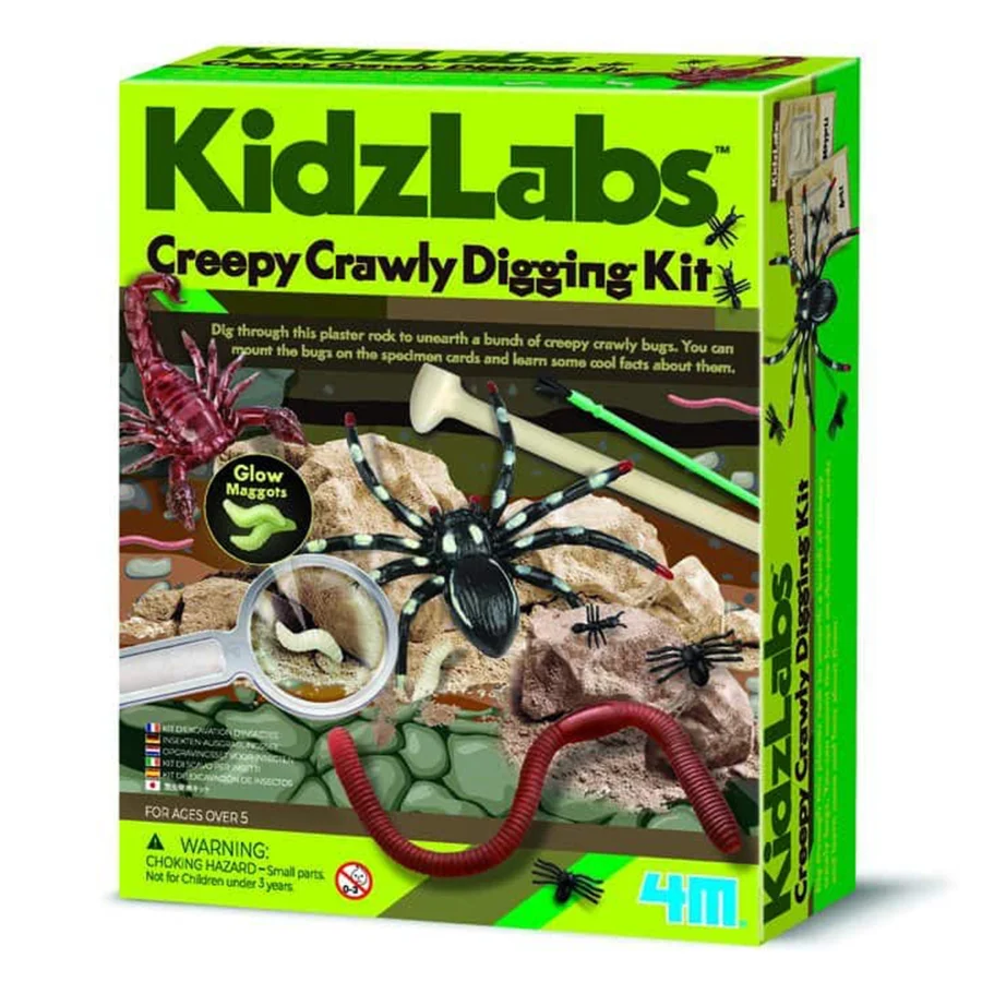 4M KidzLabs, Creepy Crawling Digging Kit