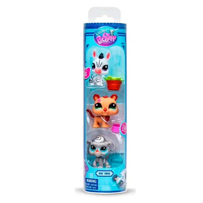 Littlest Pet Shop trio i tube, Zoo pets