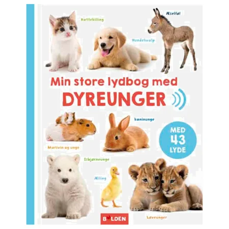 Min store lydbog med dyreunger